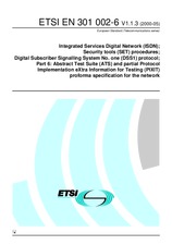 ETSI EN 301002-6-V1.1.3 29.5.2000