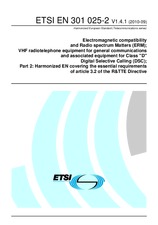 Norma ETSI EN 301025-2-V1.4.1 8.9.2010 náhled