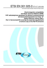 Norma ETSI EN 301025-3-V1.4.1 8.9.2010 náhled
