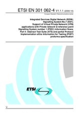 Norma ETSI EN 301062-4-V1.1.1 17.10.2000 náhled