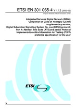 Norma ETSI EN 301065-4-V1.1.3 29.5.2000 náhled