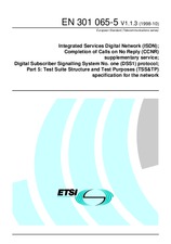 Norma ETSI EN 301065-5-V1.1.3 15.10.1998 náhled