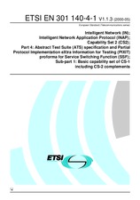 Norma ETSI EN 301140-4-1-V1.1.3 29.5.2000 náhled