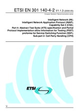 Norma ETSI EN 301140-4-2-V1.1.3 29.5.2000 náhled