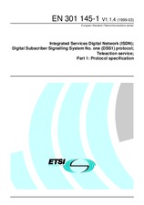 Norma ETSI EN 301145-1-V1.1.4 30.3.1999 náhled