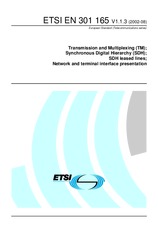Norma ETSI EN 301165-V1.1.3 30.8.2002 náhled