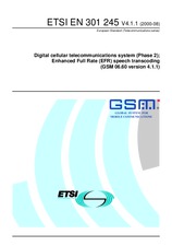 Norma ETSI EN 301245-V4.1.1 24.8.2000 náhled