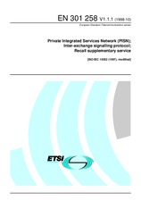 Norma ETSI EN 301258-V1.1.1 30.10.1998 náhled