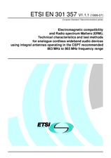 Náhled ETSI EN 301357-V1.1.1 16.7.1999