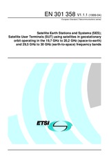 Norma ETSI EN 301358-V1.1.1 9.4.1999 náhled