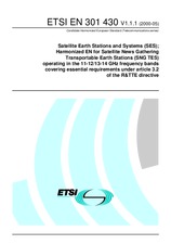 Norma ETSI EN 301430-V1.1.1 12.5.2000 náhled