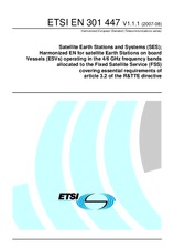 Norma ETSI EN 301447-V1.1.1 20.8.2007 náhled
