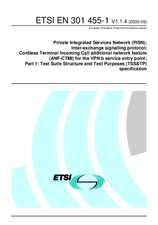 Náhled ETSI EN 301455-1-V1.1.4 25.9.2000