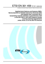 Norma ETSI EN 301459-V1.3.1 19.9.2005 náhled