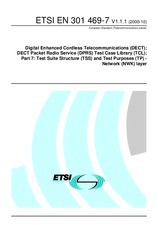 Norma ETSI EN 301469-7-V1.1.1 16.10.2000 náhled
