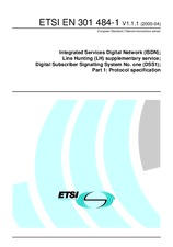 Norma ETSI EN 301484-1-V1.1.1 27.4.2000 náhled