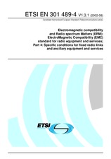 Norma ETSI EN 301489-4-V1.3.1 29.8.2002 náhled