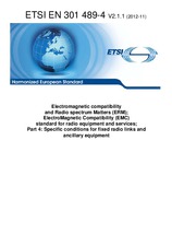 Norma ETSI EN 301489-4-V2.1.1 26.11.2012 náhled
