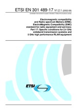 ETSI EN 301489-17-V1.2.1 29.8.2002