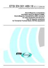 Norma ETSI EN 301489-18-V1.1.1 28.9.2000 náhled