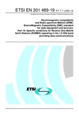 Norma ETSI EN 301489-19-V1.1.1 7.12.2000 náhled