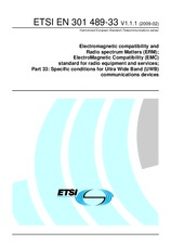 ETSI EN 301489-33-V1.1.1 10.2.2009