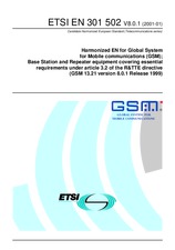 ETSI EN 301502-V8.0.1 8.1.2001