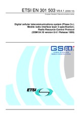 Náhled ETSI EN 301503-V8.4.1 17.10.2000