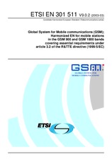 Norma ETSI EN 301511-V9.0.2 20.3.2003 náhled