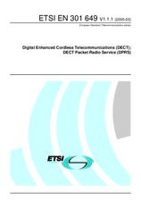 Norma ETSI EN 301649-V1.1.1 2.3.2000 náhled