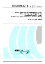 Norma ETSI EN 301810-V1.1.1 23.10.2000 náhled