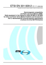Norma ETSI EN 301839-2-V1.1.1 10.6.2002 náhled