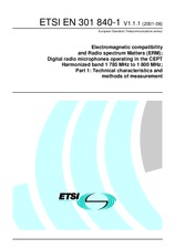 Náhled ETSI EN 301840-1-V1.1.1 19.6.2001