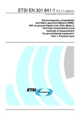Norma ETSI EN 301841-1-V1.1.1 7.1.2002 náhled