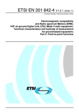 Norma ETSI EN 301842-4-V1.2.1 28.11.2006 náhled