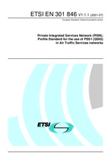 Norma ETSI EN 301846-V1.1.1 31.7.2001 náhled