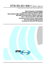 Náhled ETSI EN 301908-1-V2.2.1 22.10.2003