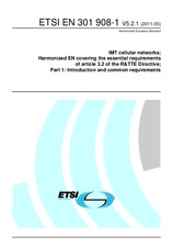 Náhled ETSI EN 301908-1-V5.2.1 3.5.2011