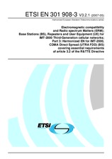 Norma ETSI EN 301908-3-V3.2.1 23.5.2007 náhled