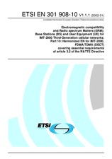 Norma ETSI EN 301908-10-V1.1.1 17.1.2002 náhled