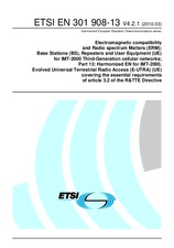 Norma ETSI EN 301908-13-V4.2.1 5.3.2010 náhled