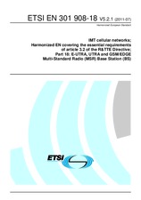 Norma ETSI EN 301908-18-V5.2.1 19.7.2011 náhled
