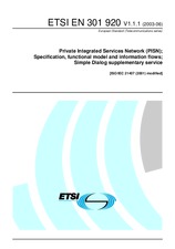 Náhled ETSI EN 301920-V1.1.1 16.6.2003