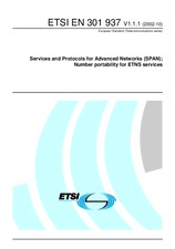 Náhled ETSI EN 301937-V1.1.1 1.10.2002