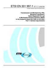 ETSI EN 301997-1-V1.1.1 3.6.2002