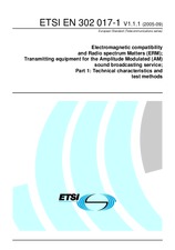 Norma ETSI EN 302017-1-V1.1.1 5.9.2005 náhled