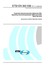 Norma ETSI EN 302036-V1.1.1 19.5.2003 náhled