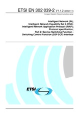 Norma ETSI EN 302039-2-V1.1.2 20.11.2002 náhled