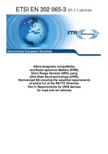 ETSI EN 302065-3-V1.1.1 15.4.2014