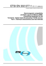 Norma ETSI EN 302077-1-V1.1.1 27.1.2005 náhled